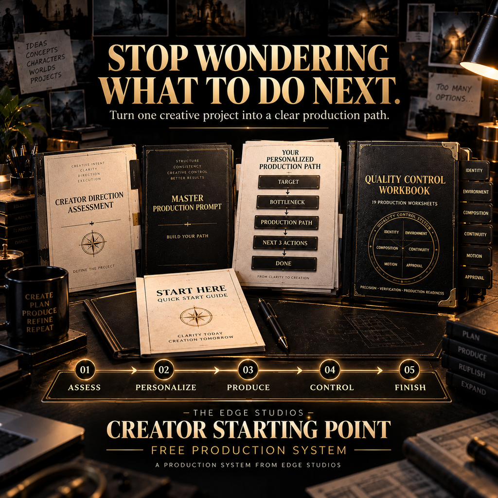 THE EDGE STUDIOS CREATOR STARTING POINT — Free Production System