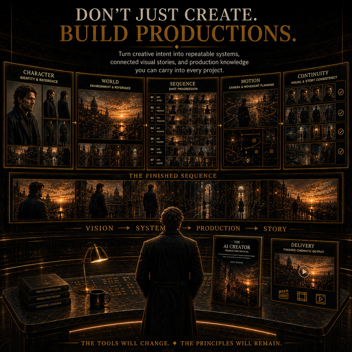 Final creator-to-director message: stop generating and start directing the production.